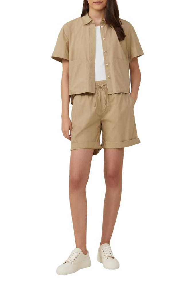 s.Oliver  Blouses Beige Maat: 48 | Overhemden Outlet | Dames | Beige