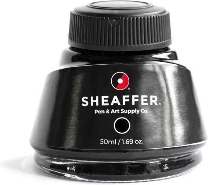 Sheaffer inktpotje - zwart - 50ml