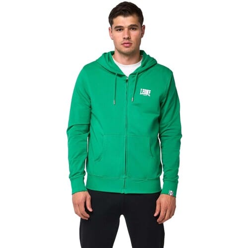 Capuchon sweaters Leone 1947 Man Hoody Full Zip Small Logo