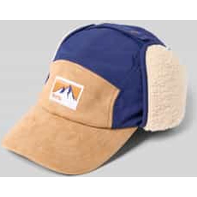 Baseballpet met oorwarmer-detail model 'Isafjord'