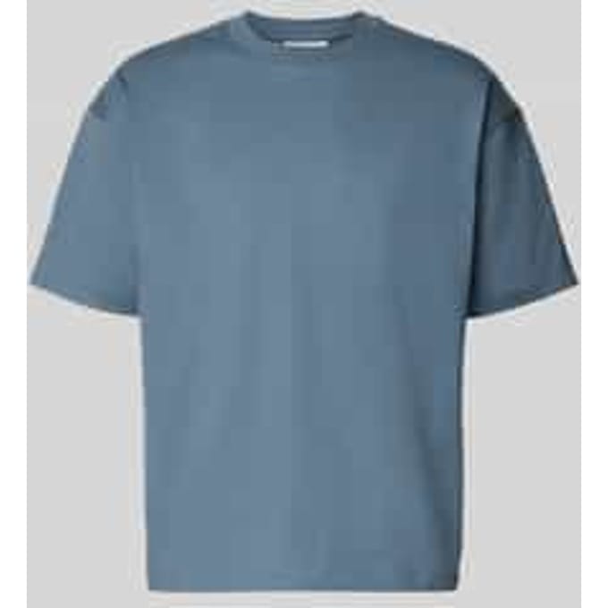 Boxy fit T-shirt van puur katoen