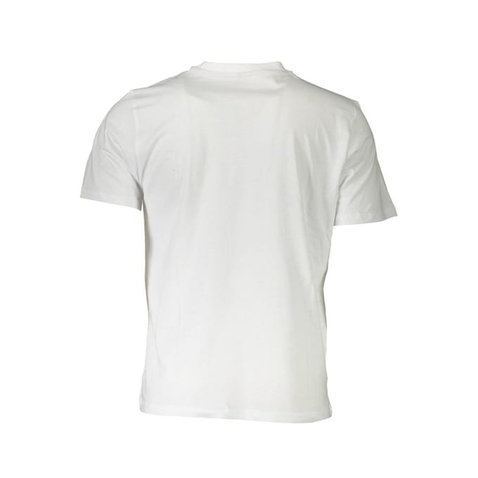 North Sails Witte Katoenen T-Shirt voor Mannen