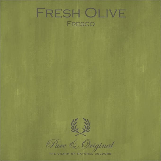 Pure & Original Fresco Kalkverf Fresh Olive 1 L