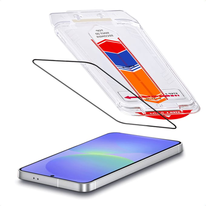 Accezz Screen Protector - Geschikt voor Samsung Galaxy A36 - Glas Screenprotector met Anti-dust Applicator