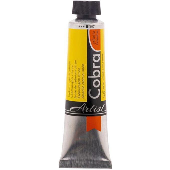 Olieverf - #207 Cadmiumgeel Citroen - Cobra Artitst - 40ml