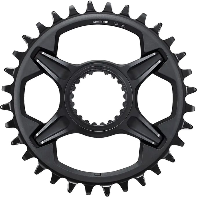 Shimano Kettingblad Deore Xt Sm-crm85 12s 52 Mm 28t Staal Zwart