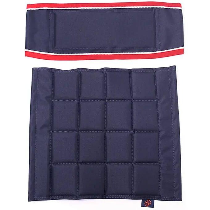 Stoelkussen met twee klittenbanden One Equestrian