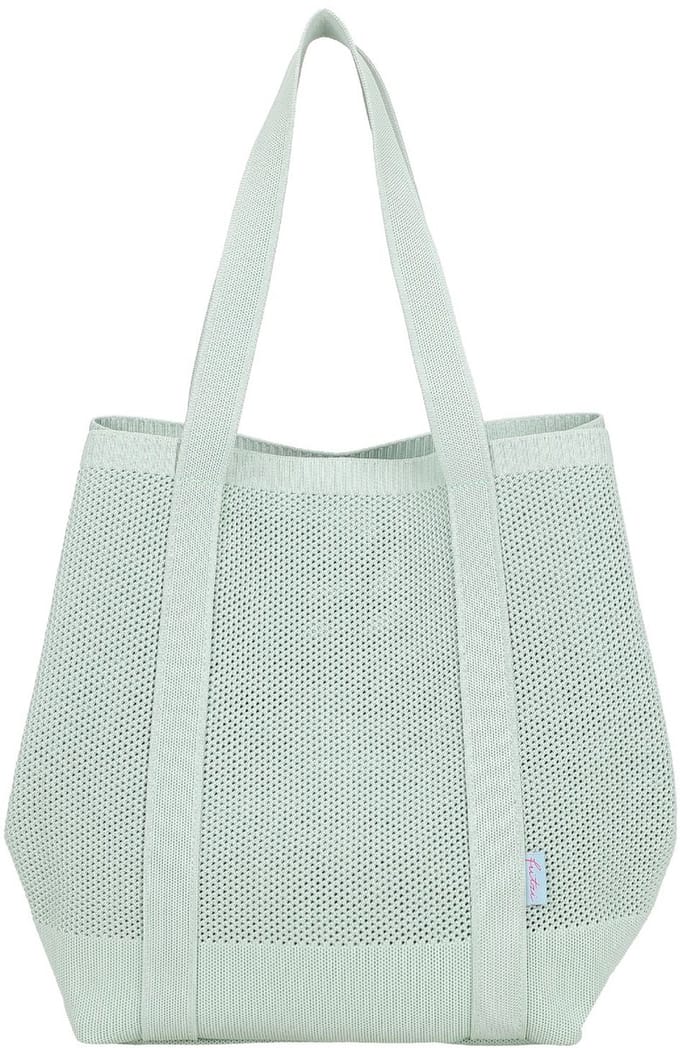 Fritzi aus Preußen schoudertas Meshy Shopper Lime mintgroen