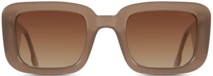 KOMONO Avery Zonnebrillen Dames - Bruin - Maat ONESIZE