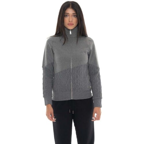 Vest Leone 1947 Woman High Collar Full Zip Braid