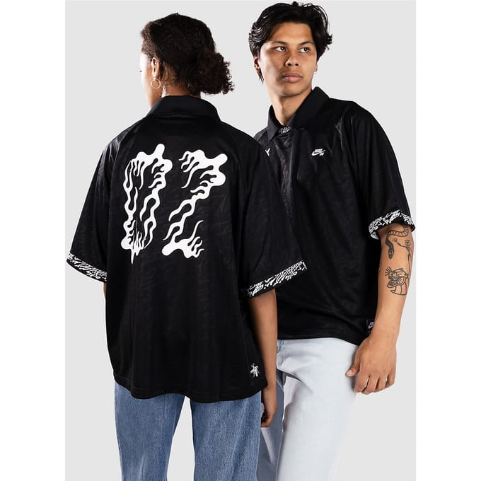 Nike SB Df Jacq Jrsy T-Shirt zwart