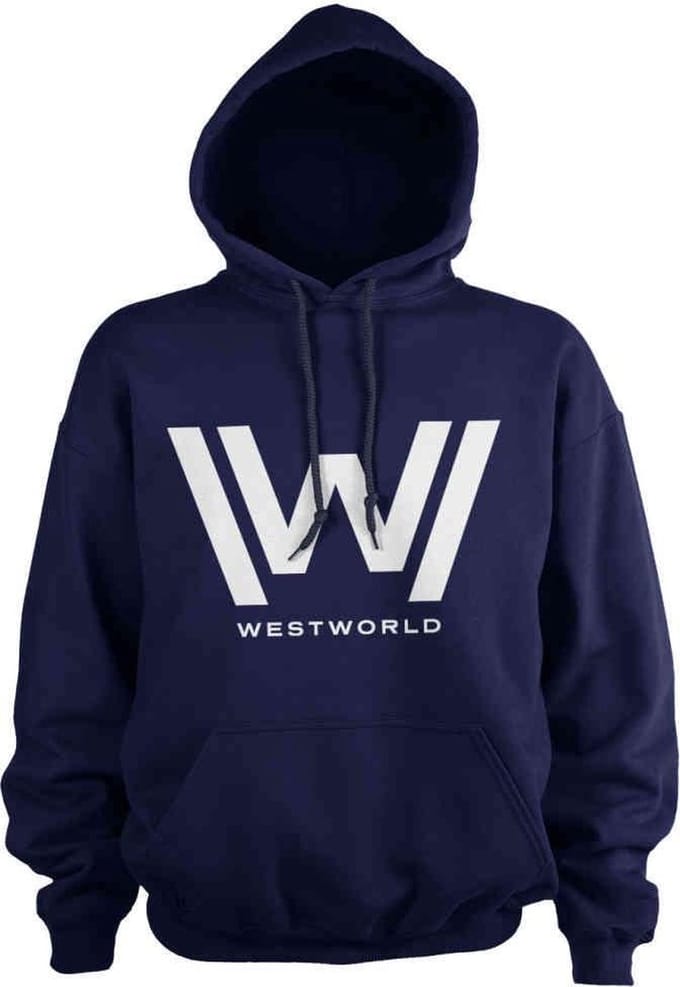 Westworld Hoodie/trui -S- Logo Blauw