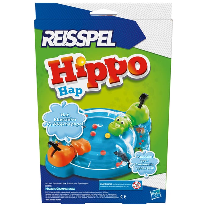 Hasbro Hippo Hap reiseditie Bordspellen Reisspellen