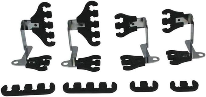 Bougies Draad Loom - Kabel Organizer - Motoronderhoud - Duurzame Constructie - 24 cm Lengte - Zilverkleurig