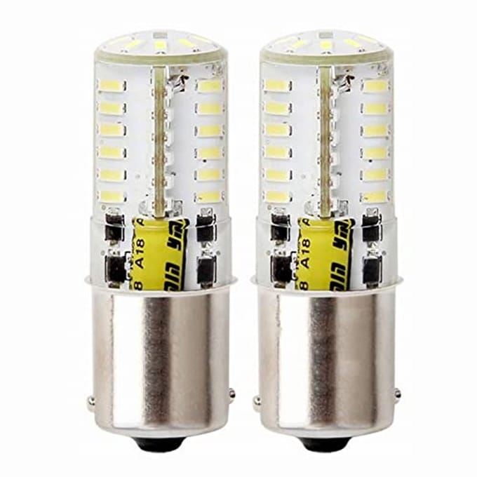 LED-lampen 1156, 12 V, 4 W, Koudwit 6000 K, Decoratieve Verlichting, 2 Stuks