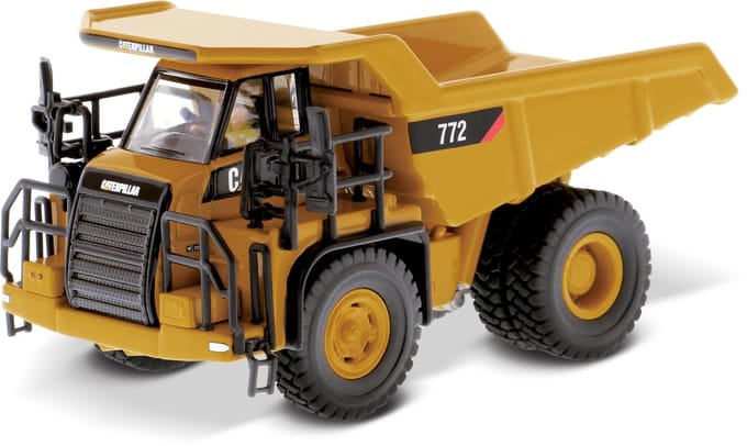 Diecast Masters Cat 772 Mining Truck - Kieper Dumper - 1:87 Schaalmodel
