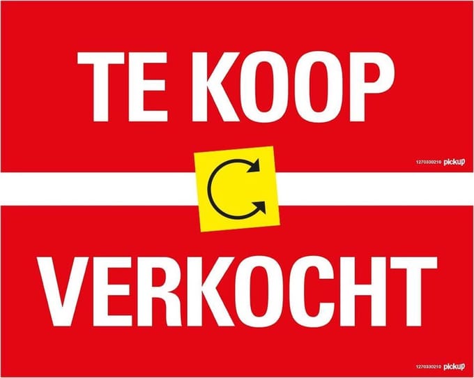 Pickup bord 33x12 cm - Te Koop Verkocht dubbelzijdig