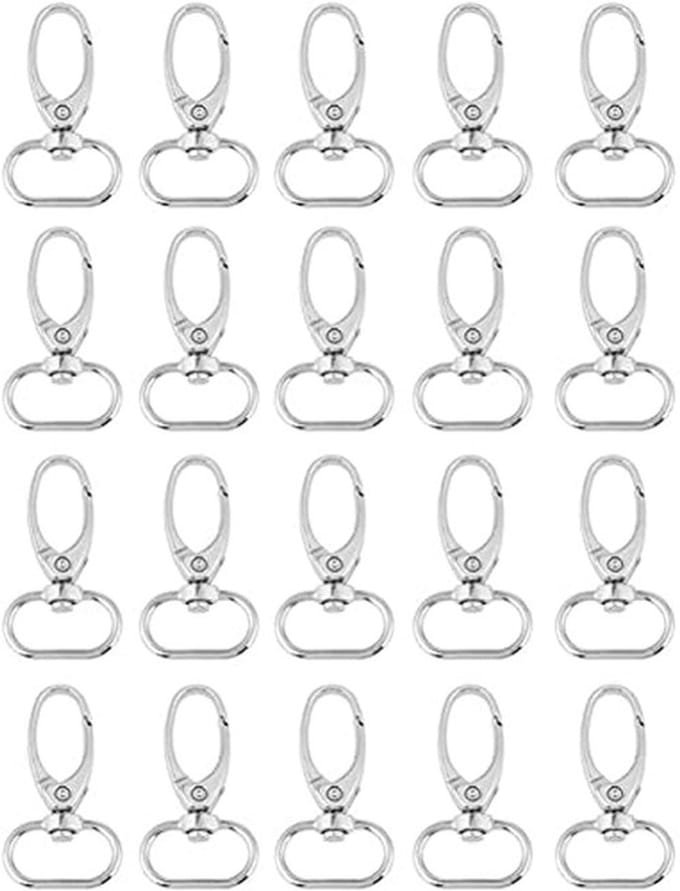 Dailygoods - Zaksluitingen - Zinklegering Trigger Clips - 20 Stuks