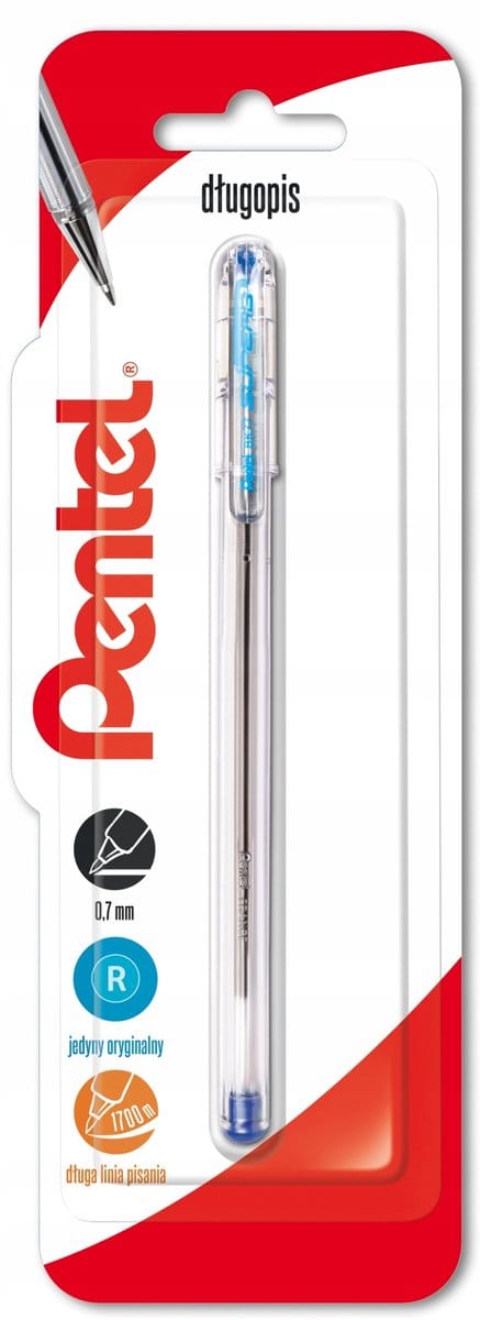Pentel SuperB BK77 Blauwe Pen - 1 Stuk