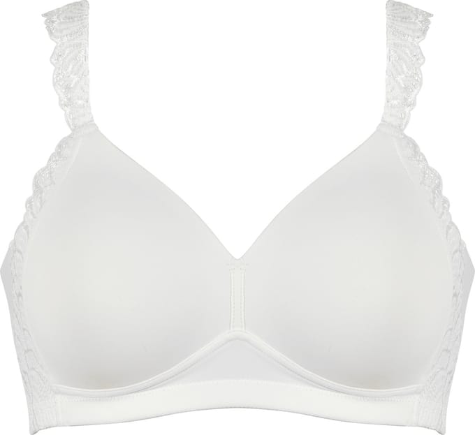 Naturana - Side smoother bh met kant - 5675 - Ecru - 100B
