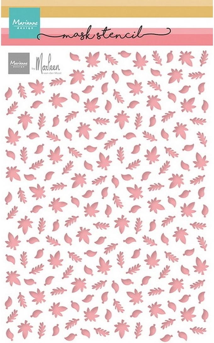 Mask stencil, Welcome Fall by Marleen