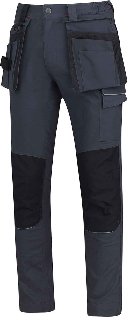 STØRVIK Tim Stretch Werkbroek Heren & Dames - 97% Katoen - Maat M - Antraciet