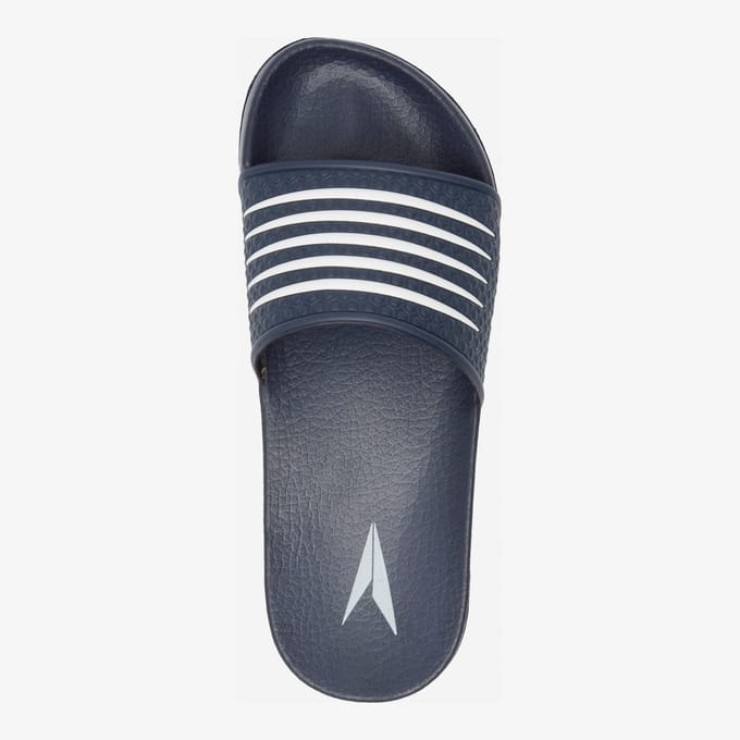 Dutchy dames badslippers donkerblauw - Maat 37
