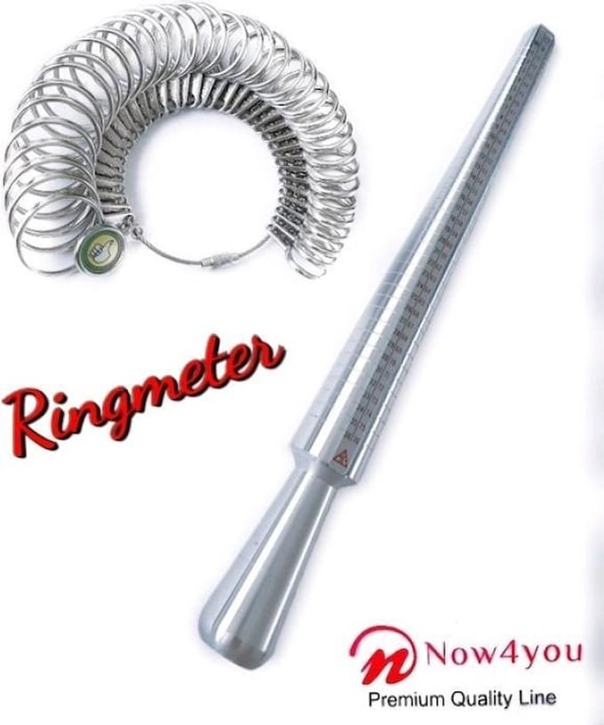 Now4you Ringmeter - Ringmaat / Ring / Vinger Meter / Opmeter