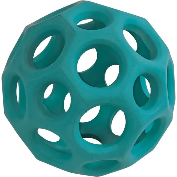 Gehole hondenspeelbal in rubber Nobby Pet
