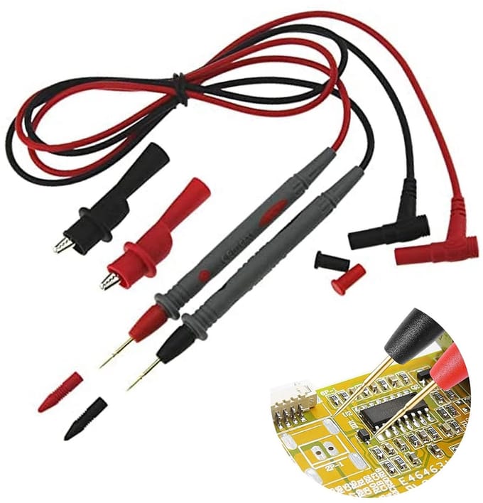 Universele Digitale Multimeter Testkabels - 1000V 10A Probes met Fijne Naalddraadpunten
