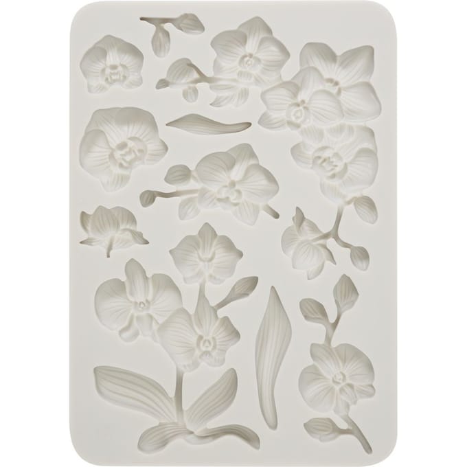 Siliconen vorm "Orchids and Cats - Orchids"