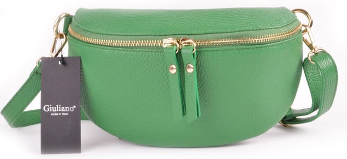 Giuliano heuptas Julia - Smaragdgroen - Dames - Made in Italy