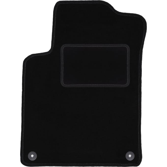 Zwarte bestuurdersmat voor: Citroën C3 II hatchback (2009-2016)