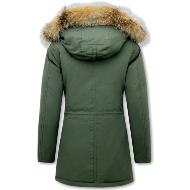 Matogla Parka winterjas met bontkraag groot