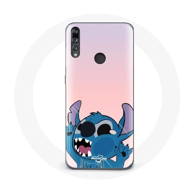 Coque - Huawei - P30 Lite - Souple - Rose - Motif Stitch rose