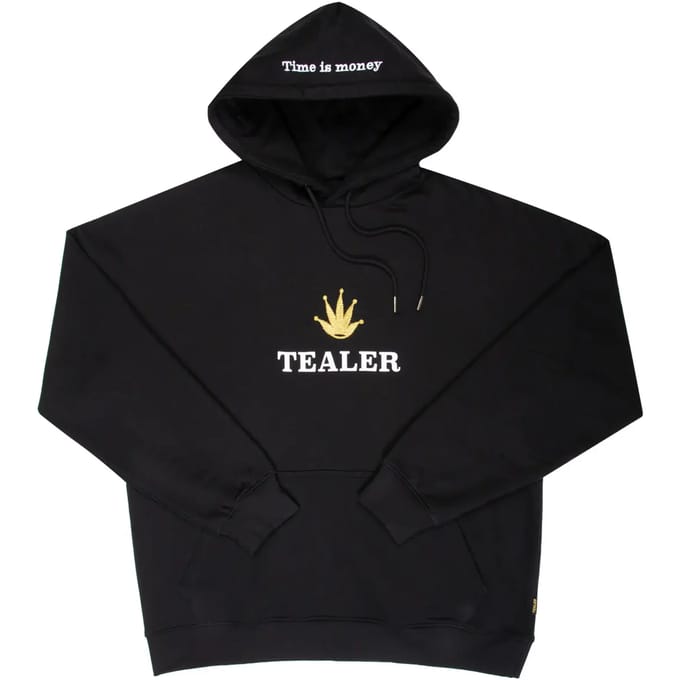 Hooded sweatshirt Tealer Time is Money
