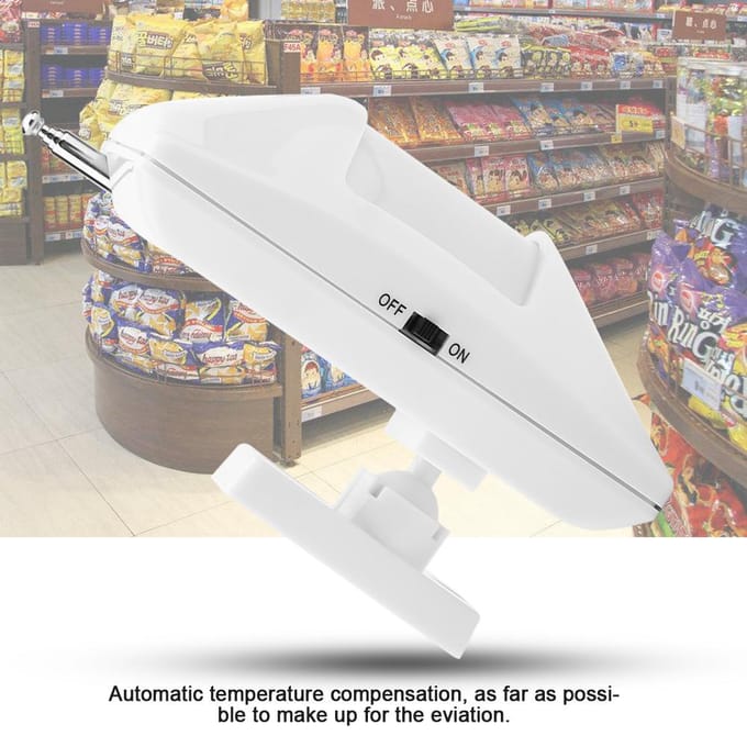 433mHZ Draadloze PIR-sensor Bewegingsmelder voor Huisbeveiliging Alarmsysteem white