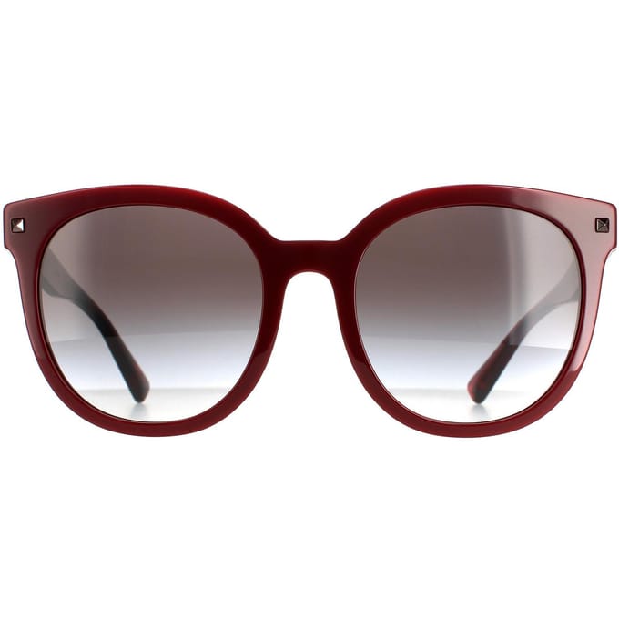 Valentino ronde dames bordeaux grijze gradiënt VA4083