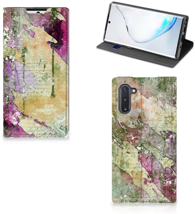 Bookcase Samsung Galaxy Note 10 Letter Painting
