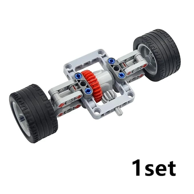 MIJN EIGEN CREATIE Tech Differentieel Bouwstenen Mechanisch Speelgoed High Tech Component Differentieel Tandwielen Montage Inclusief 6573 62821 65414