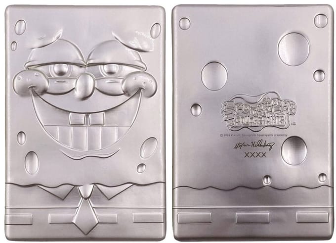 FaNaTtik SpongeBob SquarePants Ingot 25th Anniversary Limited Edition Coins