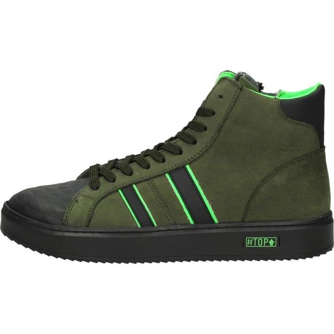 Sub55 - Jongens Veterschoenen Groen 32