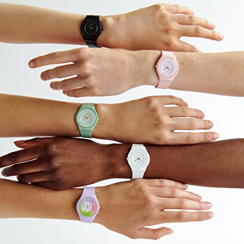 Montre Swatch CARICIA ROSA SKIN Classic, Rose, SS09P100 white