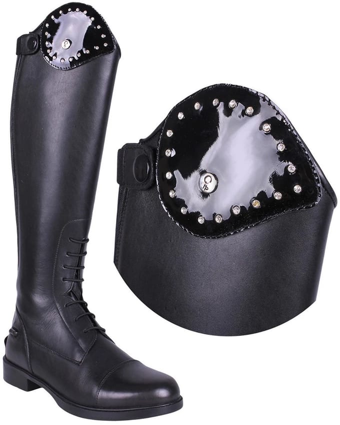 Qhp Verwisselbare Top Qhp Romy Crystal Zwart