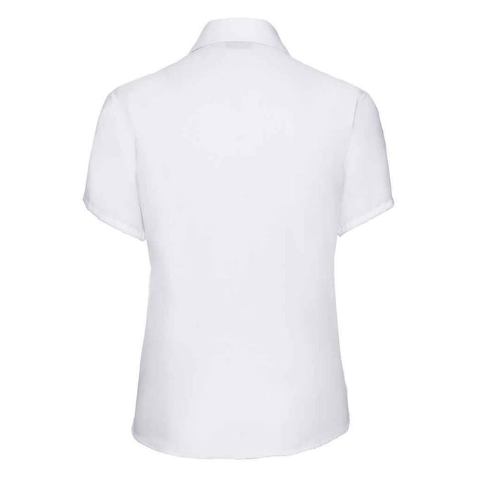 Russell Collection Dames/Dames Ultimate Shirt Met Korte Mouwen (Wit)