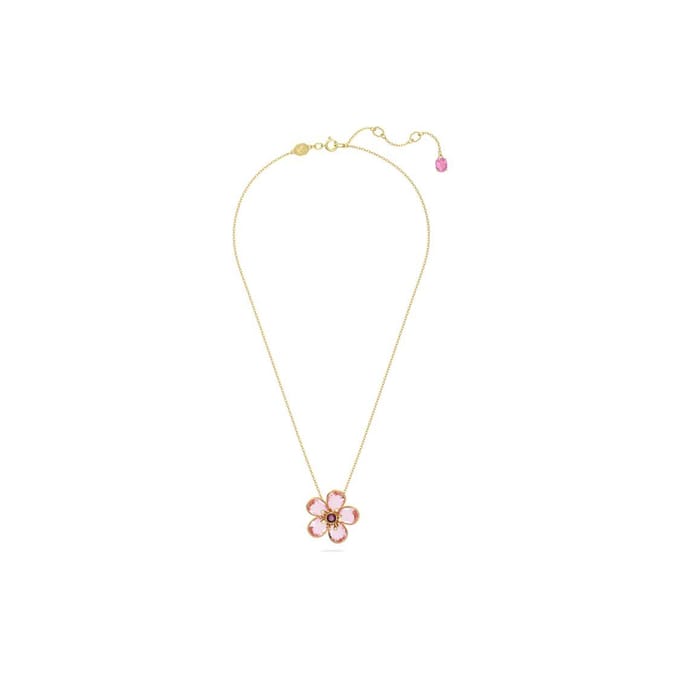 Swarovski Florere Bloem Elegante Ketting Damesketting Roze 5657875 Box (Random Color) white