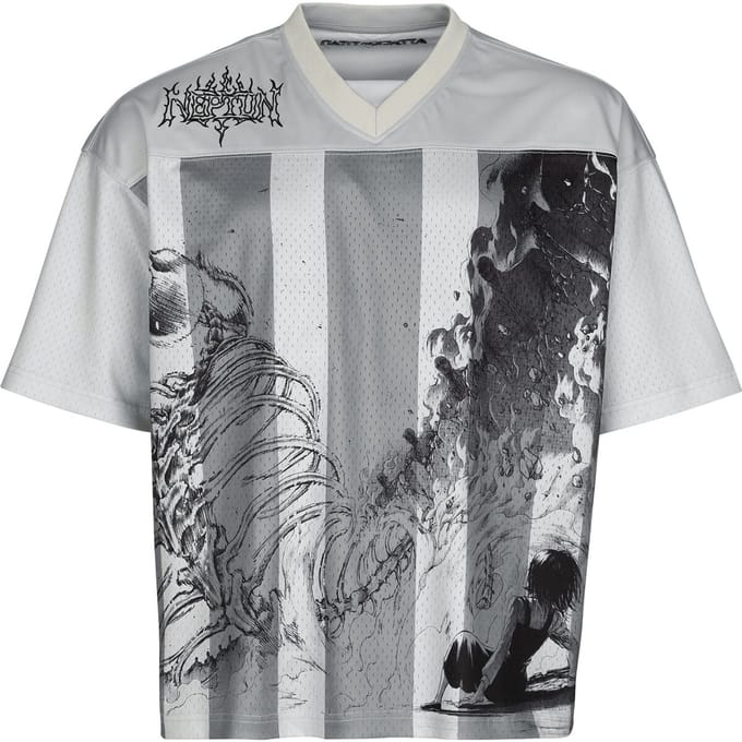 Attack On Titan - Anime Oversized T-shirt - Founding Titan - S tot 3XL - voor Mannen - meerkleurig