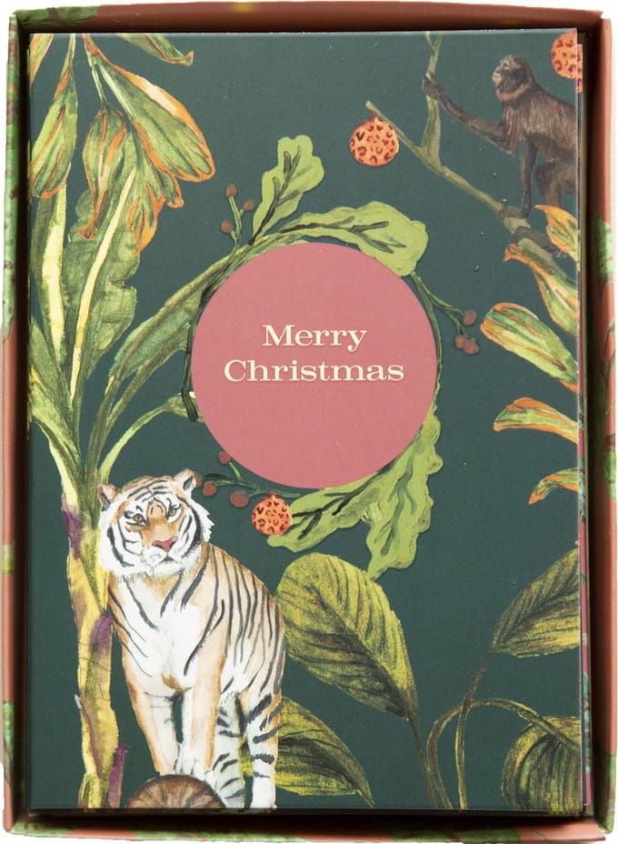 &INK - Kerstkaarten met envelop - Set van 10 - A6