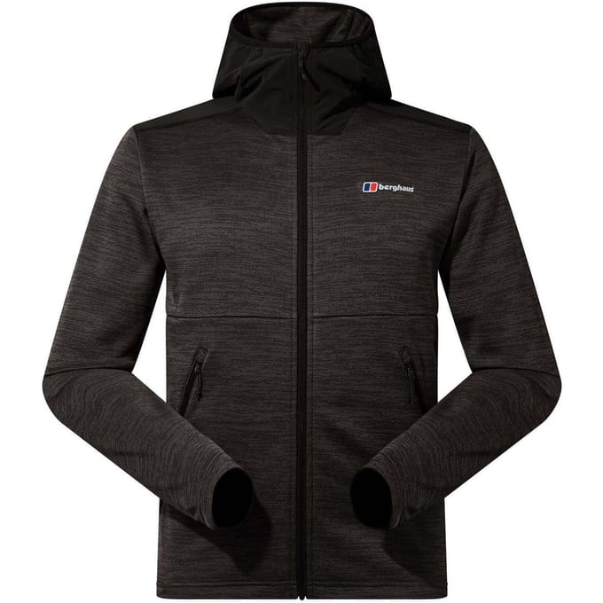 Berghaus Heren Thraskii Hooded Jacket (Grijs/Zwart)