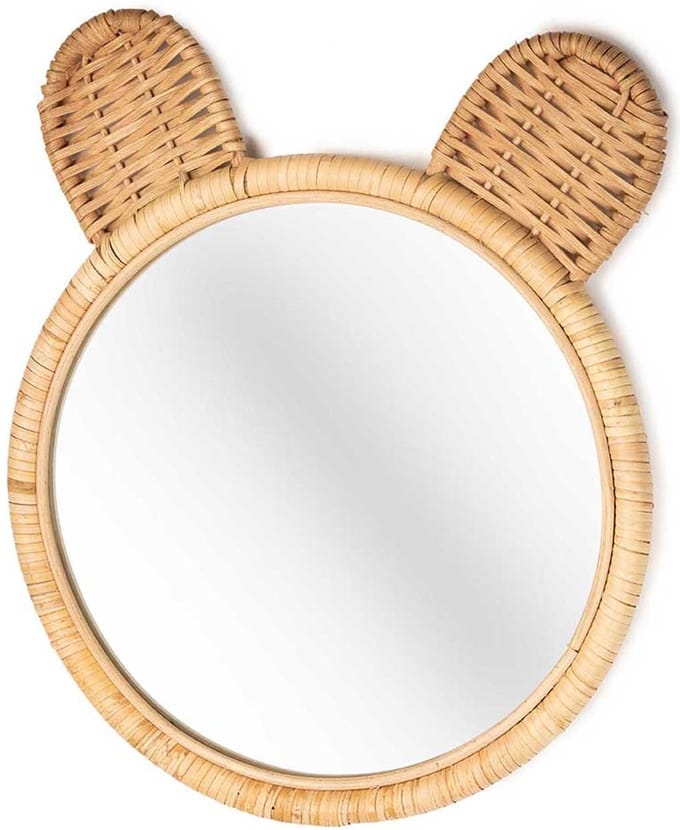KidsDepot Minon Bamboe Spiegel Naturel